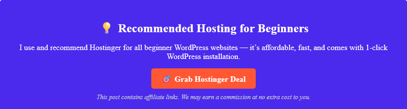 7 Powerful WordPress Tutorials to Supercharge Your Website Today 13 Recommended Hosting for Beginners - Hostinger Deal