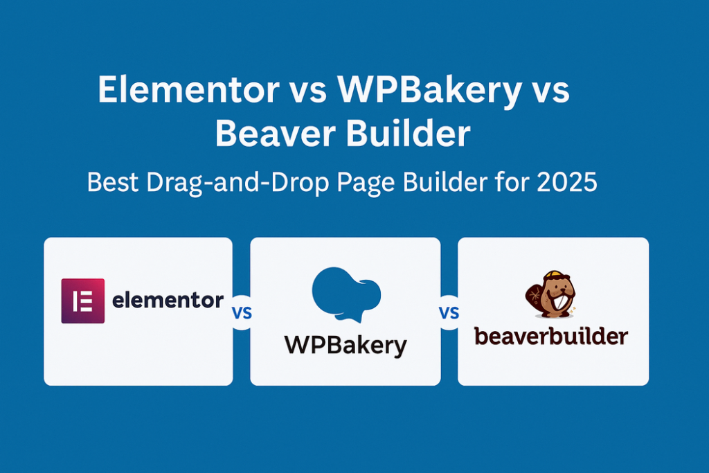 Elementor vs WPBakery vs Beaver Builder: Best Drag-and-Drop Page Builder for 2025 16 Comparison chart of Elementor vs WPBakery vs Beaver Builder showing the best WordPress page builder 2025