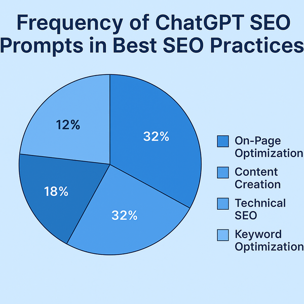50 Best ChatGPT Prompts for SEO: Skyrocketing Your Website in 2025 4 Graphic showing ChatGPT with gears and SEO icons representing content automation tools
