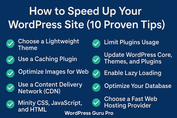 How to Speed Up Your WordPress Site: 10 Proven Tips for Performance Optimization 3 How to speed up WordPress site with 10 proven tips for faster performance