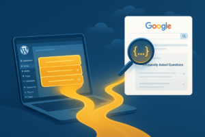 Blog 8 WordPress FAQ Schema Plugin Tutorial with Rank Math - Visual Guide